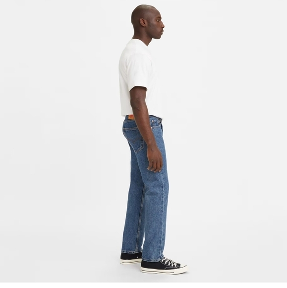 Levi’s® Men's 505™ Straight Regular Fit Jeans - Picture 3 of 9